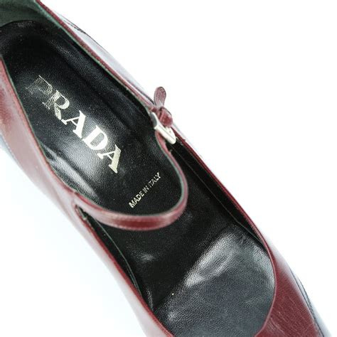 vero cuoio prada cloth shoes|Prada cuoio leather.